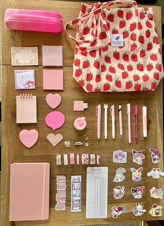 15-18 pick Stationery bundle - various colours and themes available