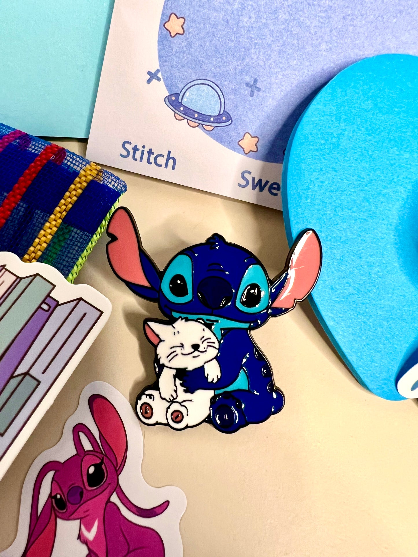 Blue Stitch 15-18 item Stationery bundle