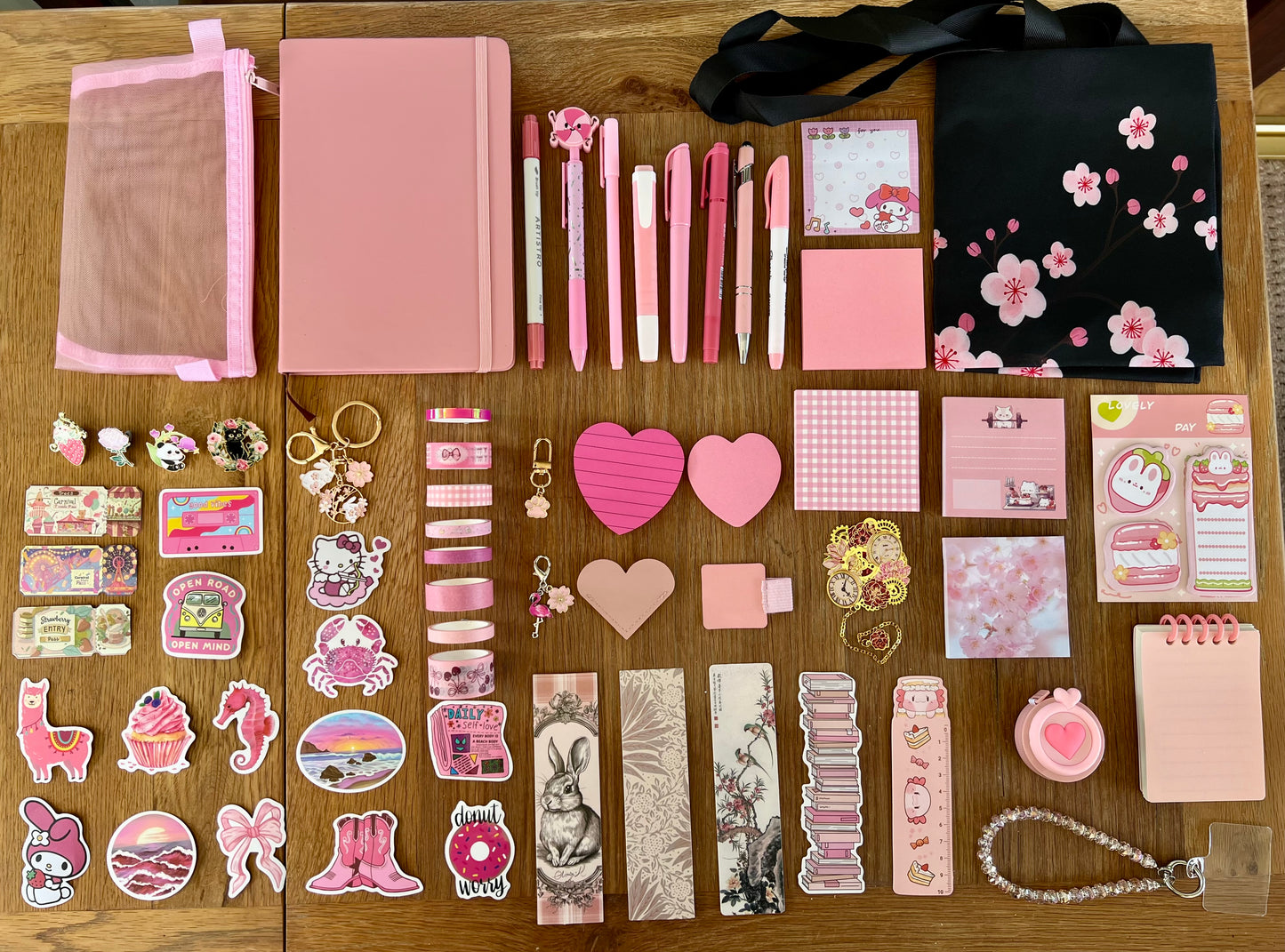 15-18 pick Stationery bundle - various colours and themes available
